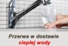 Informacja o przerwie w dostawie ciepłej wody dla mieszkańców Trzebini 